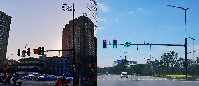 南京新区浦滨路道路照明工程